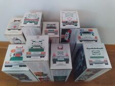 Hess Toy Trucks Lot of 9 - NEW IN BOXES /1989 - 1996 + 1998 picture