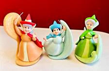 Disney Sleeping Beauty Flora Fauna Merryweather figurines vtg RARE ‘Hand Broken’ picture