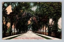 Albany NY-New York, Entrance St Agnes & Rural Cemeteries Vintage Postcard picture