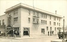 Postcard RPPC 1930s Oregon Roseburg Hotel Valley Cafe Patterson 24-5291 picture