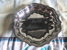 VINTAGE  Candy Dish -- 6 INCH  SILVER PLATED NEW NEVER USED picture