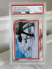1980 Star Wars Empire Strikes Back #43 THE SHOW WALKERS PSA 7 picture