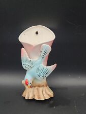 Vintage Wall Pocket Planter Vase Ceramic Bird 5