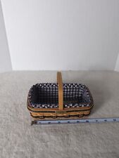 Longaberger JW Miniature Gathering Basket Combo Set Brand  picture