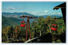 c1960's Cable Cars, Loon Mountain Recreation Area Lincoln NH Vintage Postcard picture