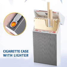 100s Size Cigarette Case Smoke Tobacco Box Lightweight Holder Windproof Lighter picture