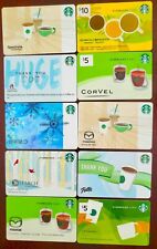 EXTREMELY RARE 2011-2015 Starbucks Gift Cards CoBranded Mazda Pella Spectrum.... picture