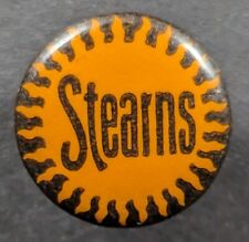Antique 1890's-1910 Stearns Bicycle Stud Button Pin picture