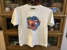 VTV 90’s Disney Quest Mickey Cyber Space Mountain White T-shirt SZ Youth L -Cool picture