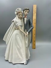 NAO by Llardro Bride and Groom Wedding Figurine 1996 