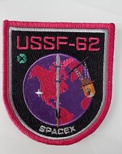 USSF 62 SPACEX F9 SATELLITE MISSION PATCH 3.5” picture