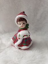 Vintage Christmas Caroler Figurine Hand Painted picture