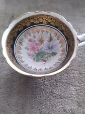 ROYAL STAFFORD COBALT BLUE ASTER TRIO BOTTOM TEA CUP. Tea Cup Only.  picture