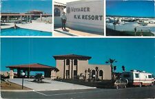 Vintage c1980 Voyager RV Resort, Tucson, Arizona Postcard picture
