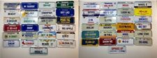 LOT OF 50 1990 POST HONEYCOMB/WHEATIES CEREAL MINI BICYCLE LICENSE PLATE B0 picture