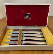 Gerber Miming Steak Knives set of 4 in original box MCM vintage picture