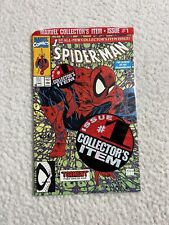 Spider-Man #1 Marvel Comics 1990 Todd Mcfarlane Green Cover Polybagged picture