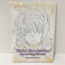 Kyoto Animation Violet Evergarden Line Drawings Collection Design Art Work Book picture