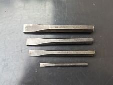 Vintage Craftsman chisels ( 4pc) 3/4,5/8,1/2,1/4 USA  Made One Day Auction Only picture