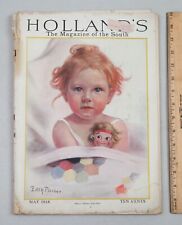 Vintage May 1928 Holland's The Magazine of the South Dallas Texas picture