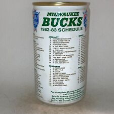 1982-83 Milwaukee Bucks Old Style beer can, bank top picture