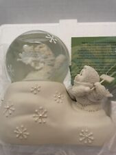 DEPT 56 SNOWBABIES LIMITED EDITION “LET IT SNOW” MUSICAL WATER GLOBE NEW 2006 picture