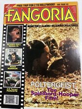 Fangoria Horror Magazine #19 VF 1982 Poltergeist, Road Warrior, Parasite picture