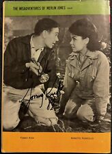 Tommy Kirk signed Disney comic Book picture