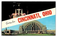 Greetings From Cincinnati, Ohio Postcard picture
