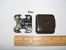 Vintage Western Electric 42A Telephone Connecting Block Brown picture