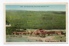 WB Postcard,Old Faithful Inn, Yellowstone National Park picture