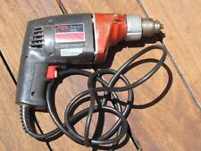 VINTAGE SKIL 599 XTRA TOOL ELECTRIC DRILL, WITH BITS AND WOOD CASE picture