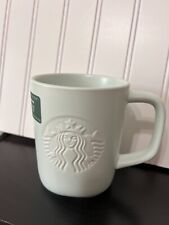 Starbucks 2023 Siren Recycled Ceramic Mint Triangular Bottom Mug 16oz NEW Tag picture
