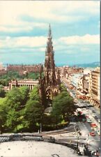Postcard UK Scotland Edinburgh - The Scott Monument - Princes Street picture