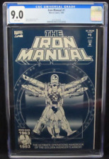 1993 The Iron Manual #1 Marvel Comics Ultimate Operations Handbook CGC 9.0 VF/NM picture