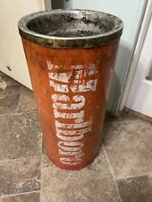 Vintage 1970s Marlboro Ashtray Trash Can Plastic  21” Tall picture