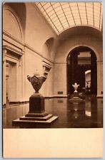 Vtg National Gallery of Art East Sculpture Hall With Clodion Urns Postcard picture