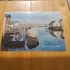 Peggy's Cove Vintage Table Placemat Nova Scotia Canada With Map Ocean Playground picture