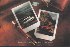 1993 Range Rover County & County LWB sales brochure picture