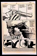 Daredevil #191 pg. 1 by Frank Miller 11x17 FRAMED Original Art Poster Print picture
