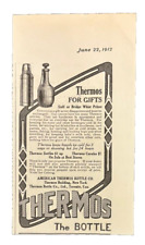 1912 Thermos vintage print ad - The Bottle for Gifts picture