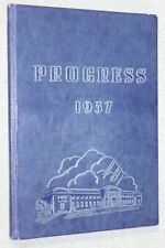 1937 Washington Union High School Yearbook Easton California CA - Progress picture