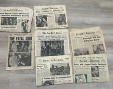 Huge Lot JFK Kennedy Assassination Newspapers - NY November 23/24 1963 picture