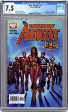 New Avengers #7A Finch CGC 7.5 2005 4147681015 picture