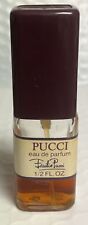 Vintage Pucci by Emilio Pucci 1/2 Oz  Spray Eau de Parfum RARE 1/2 FULL picture