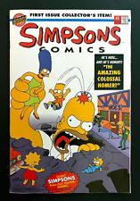 SIMPSONS COMICS #1 Poster Attached Fantastic Four #1 Homage Bongo Nov. 1993 picture
