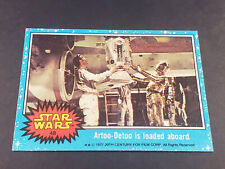 1977 TOPPS STAR WARS CARD #048 BLUE SERIES HIGH GRADE MINT + BEAUTIFUL picture