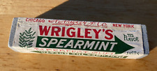 Life size Vintage Wrigley's Spearmint 1920's Wooden Store Display Pack picture