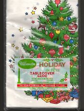 Vintage Christmas Tree Party Tablecover 54