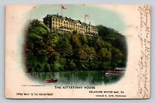 c1905 Kittatinny House River Boats Delaware Water Gap P768 picture